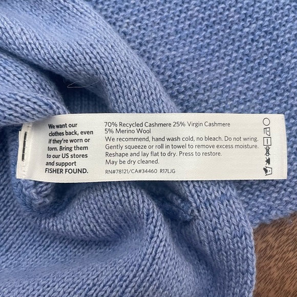 Eileen Fisher Cashmere Crew Neck Sweater - Picture 11 of 11